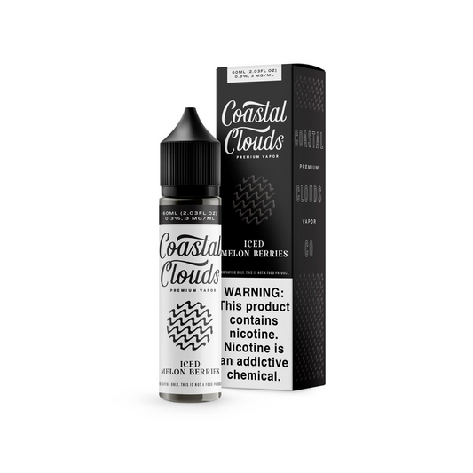 COASTAL CLOUDS 60ML JUICE 3MG  - ICED MELON BERRIES