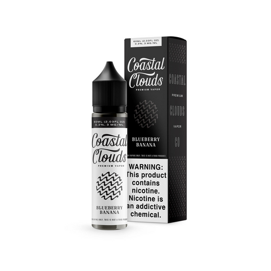COASTAL CLOUDS 60ML JUICE 3MG  - BLUEBERRY BANANA MUFFIN