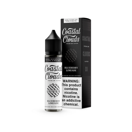 COASTAL CLOUDS 60ML JUICE 3MG  - BLUEBERRY LIMEADE