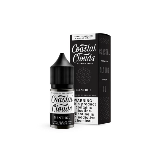 COASTAL CLOUDS 30ML SALT NIC JUICE 35MG -MENTHOL