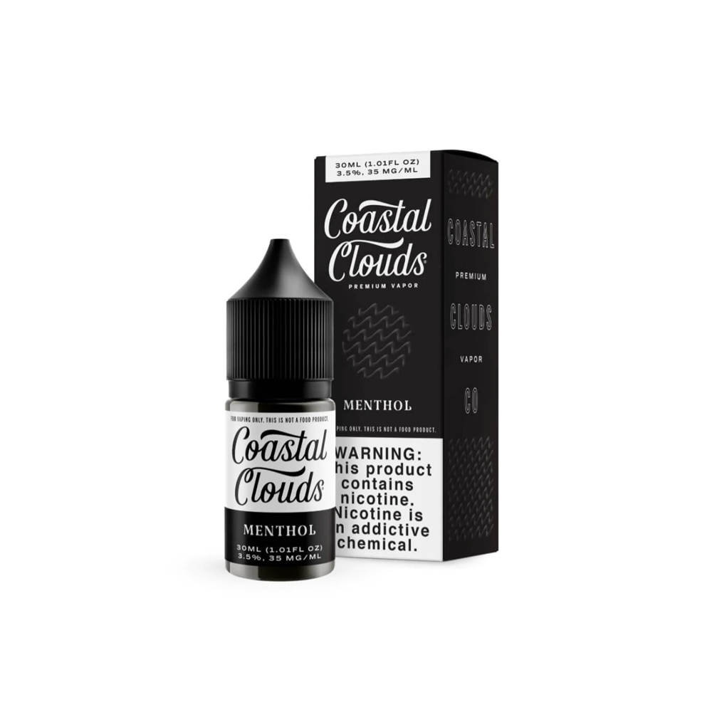COASTAL CLOUDS 30ML SALT NIC JUICE 50MG - MENTHOL