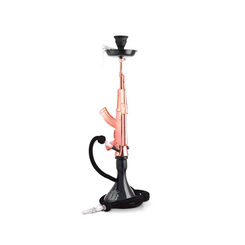 MOB HOOKAH 34" AK-47 - ROSE GOLD