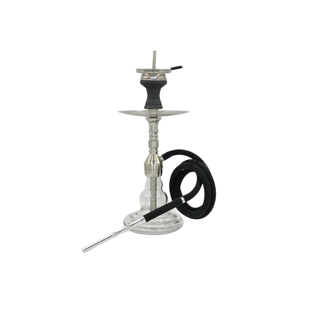MOB HOOKAH 20" GAMMA STAINLESS - BLACK