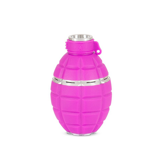 MOB GRENADE BOWL - PINK / SILVER