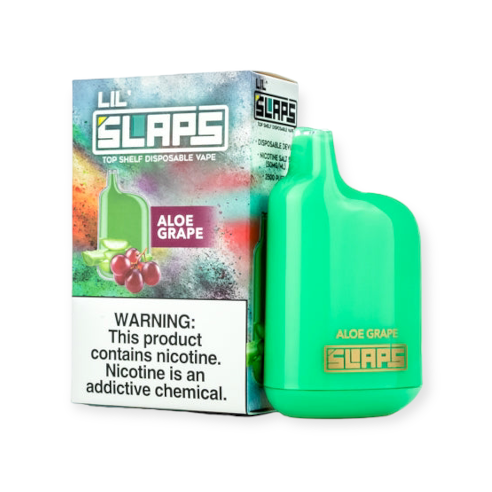 LIL' SLAPS  5% NIC DISPOSABLE - ALOE GRAPE