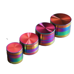 2 PARTS MEDIUM 420 RAINBOW GRINDER