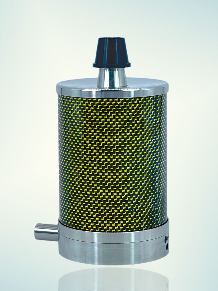 VYRO ONE CARBON HOOKAH - GOLD