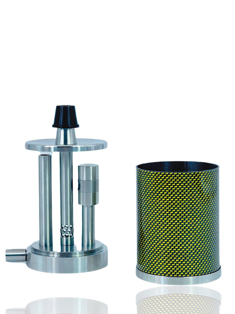 VYRO ONE CARBON HOOKAH - GOLD