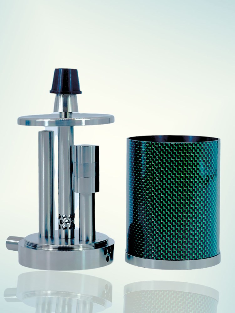 VYRO ONE CARBON HOOKAH - GREEN