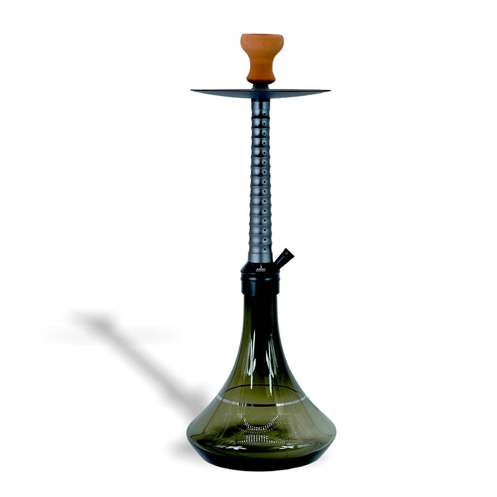 AGNI MIXED COLOR HOOKAH - DARK TOWER