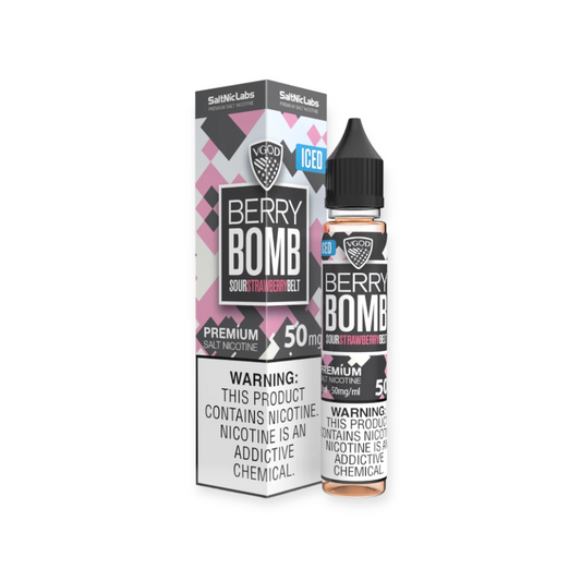 VGOD SALT NIC 30ML ICED BERRY BOMB 50MG