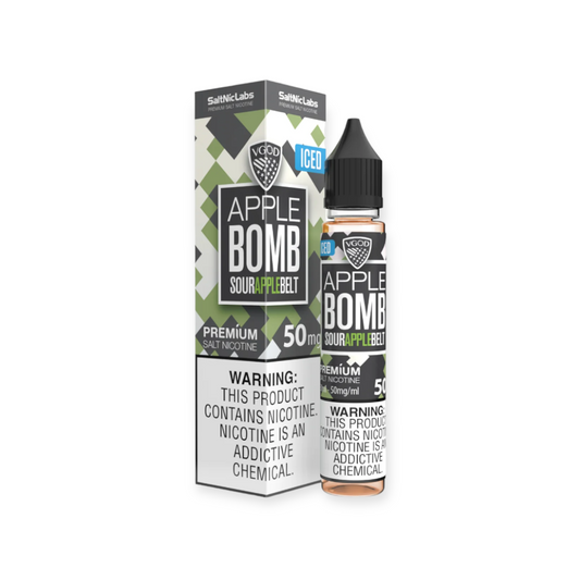 VGOD SALT NIC 30ML ICED APPLE BOMB 50MG
