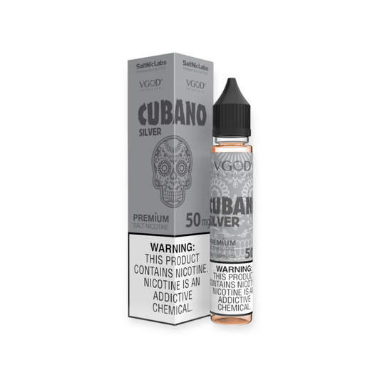 VGOD SALT NIC 30ML CUBAN SILVER 50MG