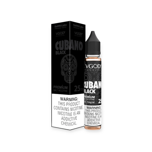 VGOD SALT NIC 30ML CUBAN BLACK 25MG