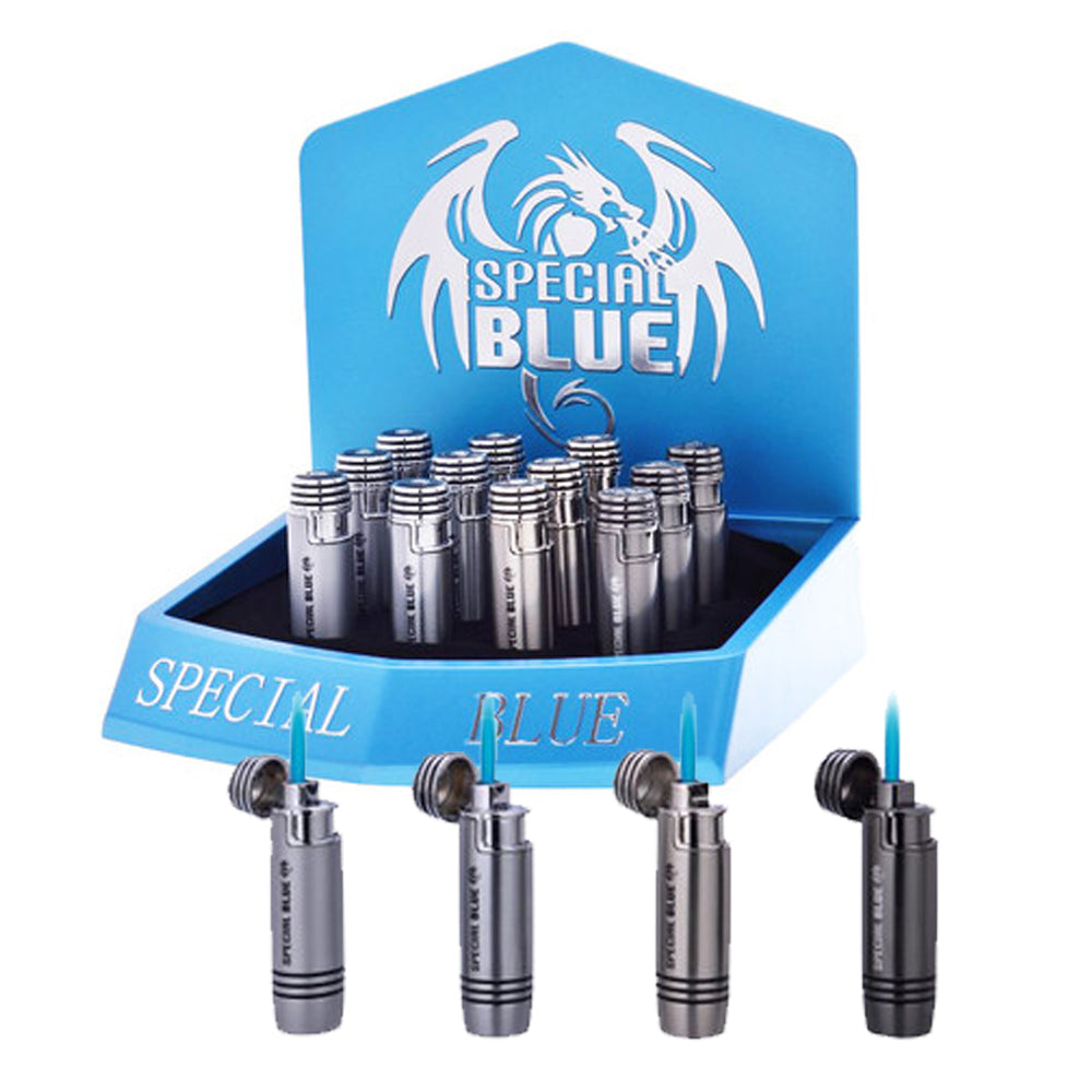 SPECIAL BLUE BULLET DELUXE TORCH - 12CT DISPLAY
