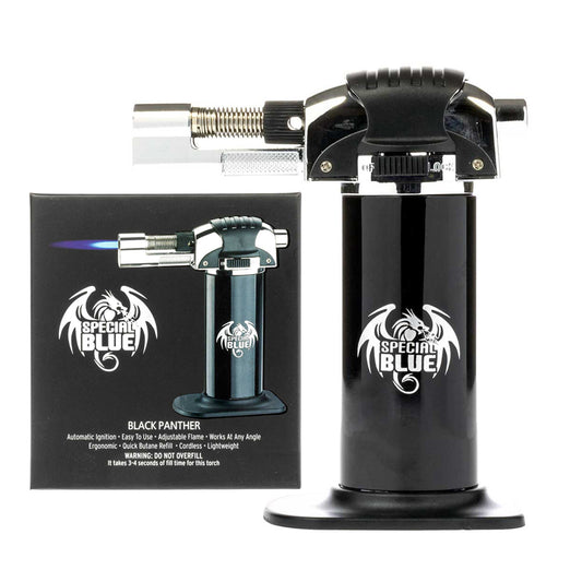 SPECIAL BLUE BLACK PANTHER TORCH