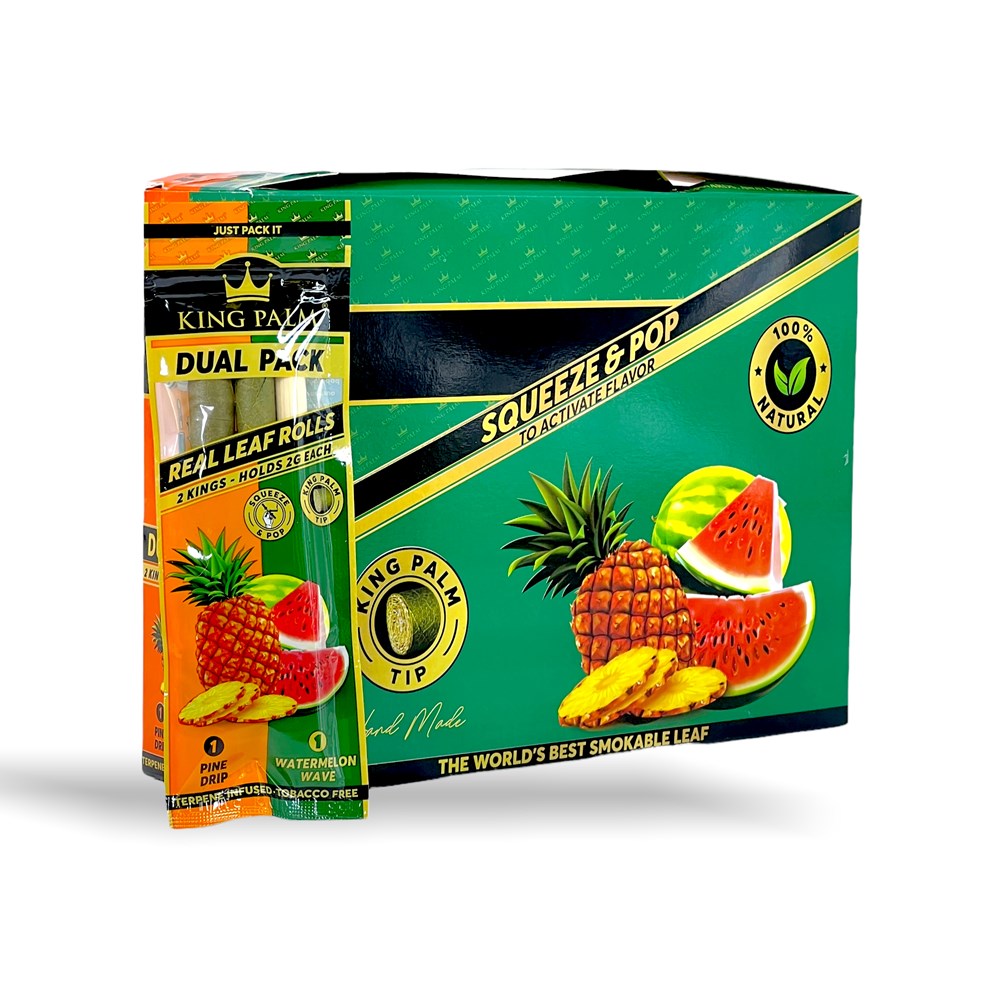 KING PALM KING 2G ROLLS - PINEAPPLE/WATERMELON