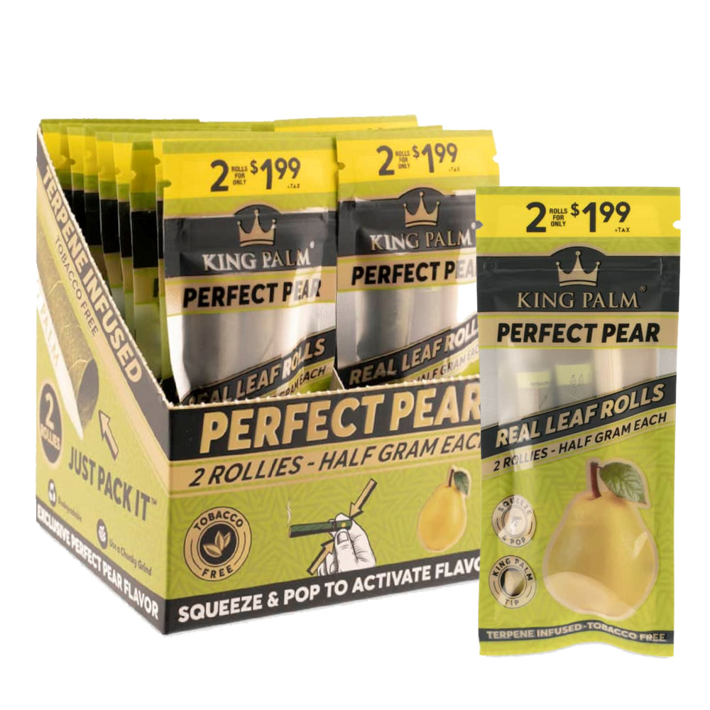 KING PALM ROLLIES .5G 2/$1.99 - PERFECT PEAR