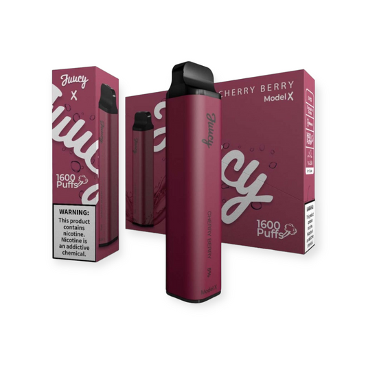 JUUCY MODELX 5% NIC DISPOSABLE - CHERRY BERRY
