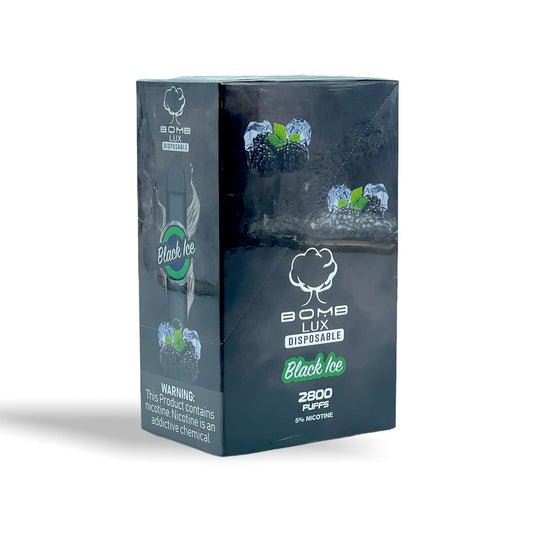 BOMB LUX 5% NIC DISPOSABLE - BLACK ICE