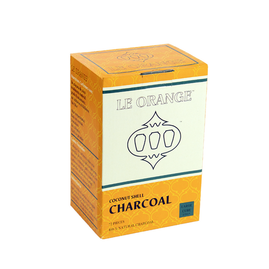 LE ORANGE LARGE CUBE  2.5CM COCONUT CHARCOAL - GREEN