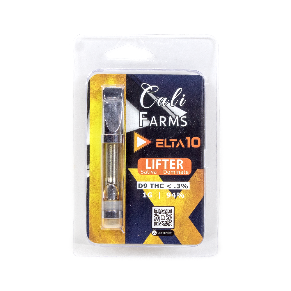 CALI FARMS D10 CARTRIDGE SATIVA  -  LIFTER