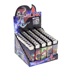BLINK LIGHTERS  - SKULL