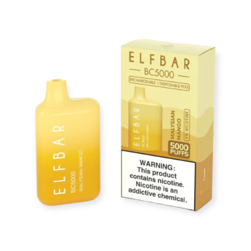 ELF BAR BC5000 DISPOSABLE -  MALYSIAN MANGO