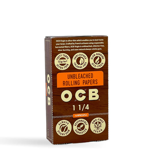 OCB VIRGIN 1 1/4 ROLLING PAPERS
