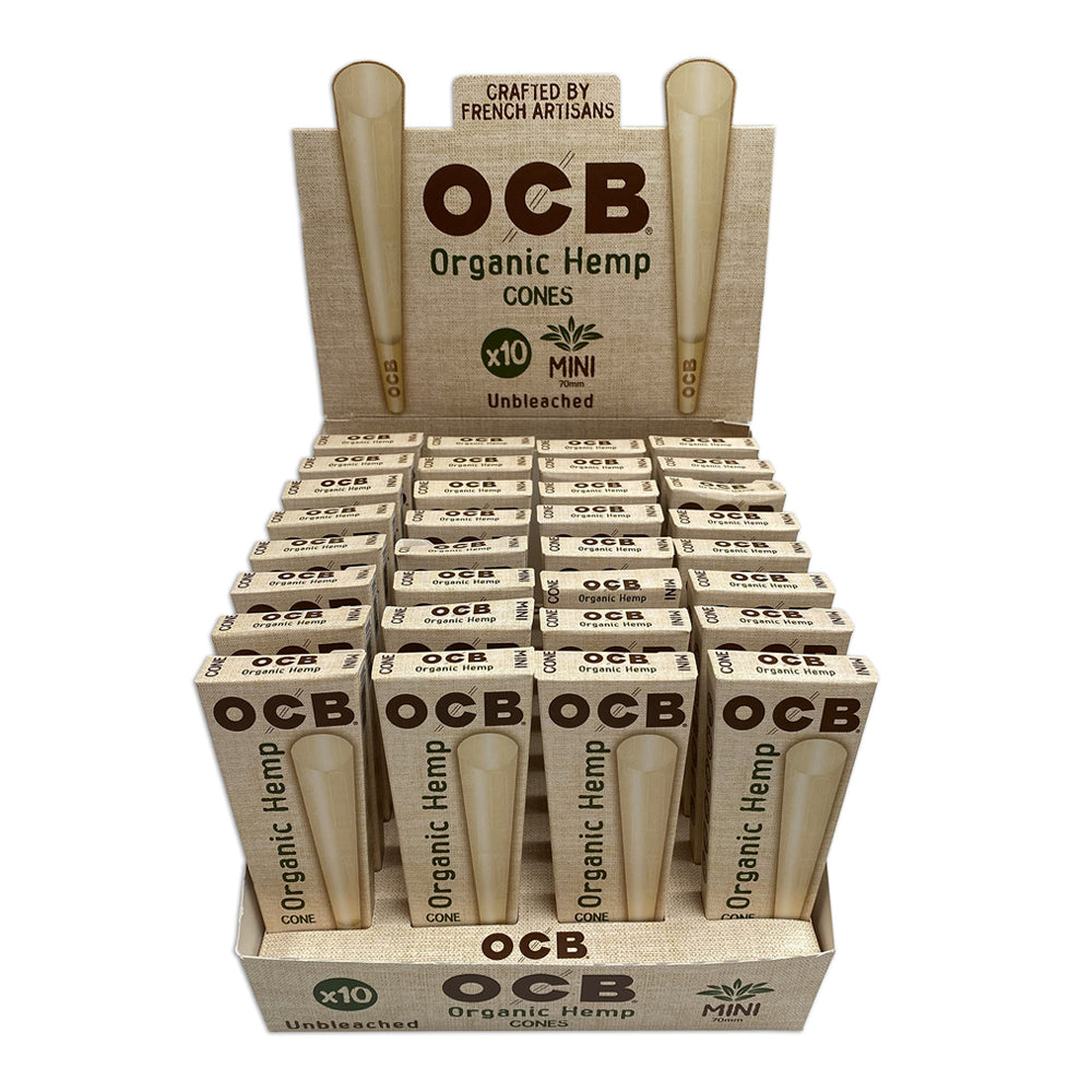 OCB ORGANIC HEMP CONE 70 10PK