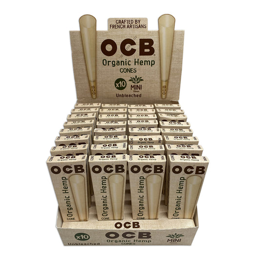OCB ORGANIC HEMP CONE 70 10PK