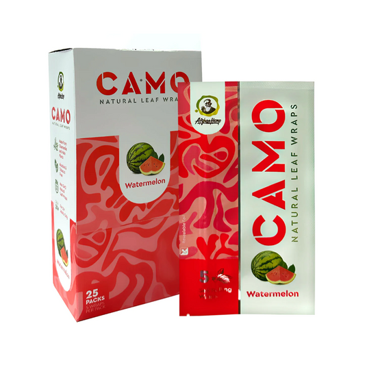 CAMO NATURAL LEAF WRAPS - WATERMELON