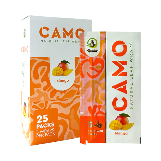 CAMO NATURAL LEAF WRAPS - MANGO