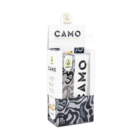 CAMO NATURAL LEAF WRAPS - VANILLA