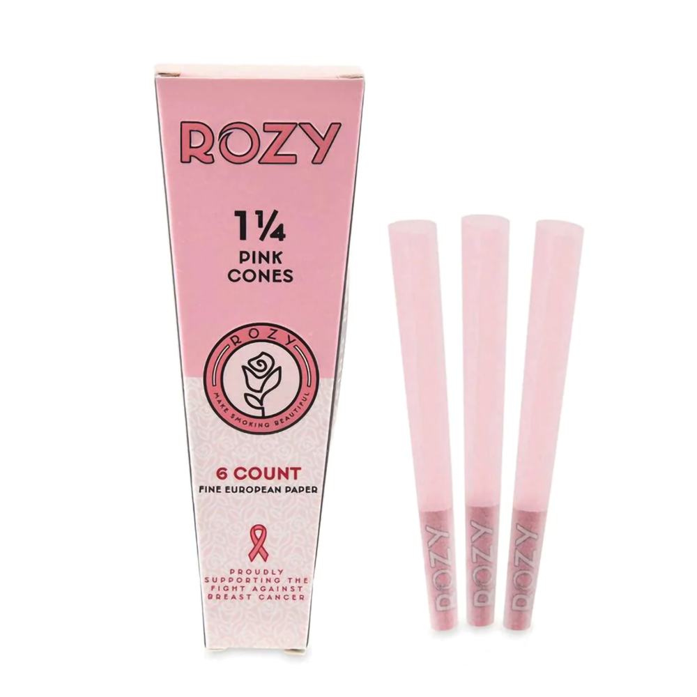 PINK 1 1/4 6PK CONE DISPLAY