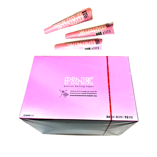 PINK KS 6PK CONE