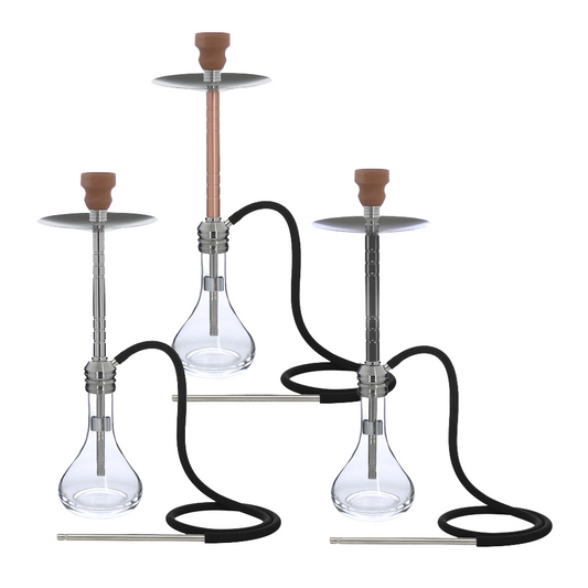 MYA CLIO 124X CHROME HOOKAH