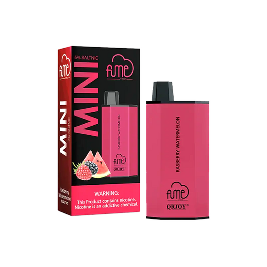 FUME MINI 5% SALT NIC DISPOSABLE - RASBERRY WTRMLN
