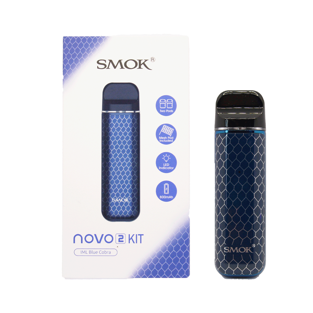 SMOK NOVO 2 KIT - IML BLUE COBRA