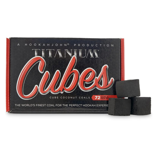 TITANIUM CUBES COCONUT CHARCOAL