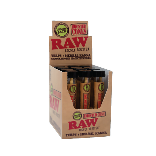 RAW ROCKET BOOST TERP INFUSED CONE - LEMON FUEL