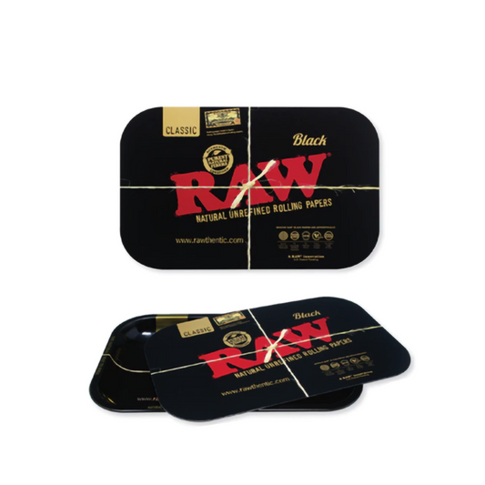 RAW ROLLING SMALL TRAY COVER - BLACK