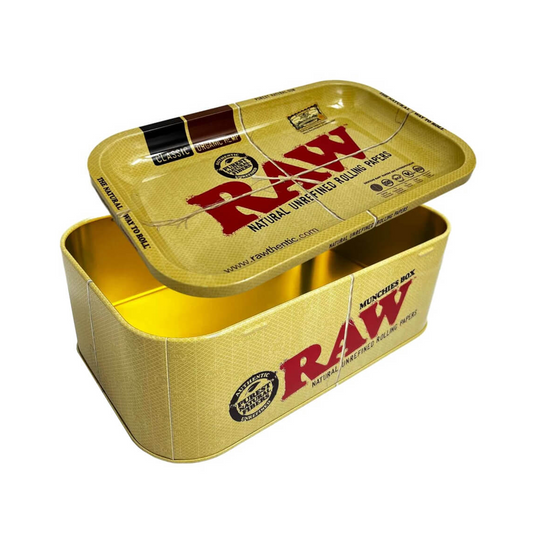RAW MUNCHIES BOX WITH TRAY LID