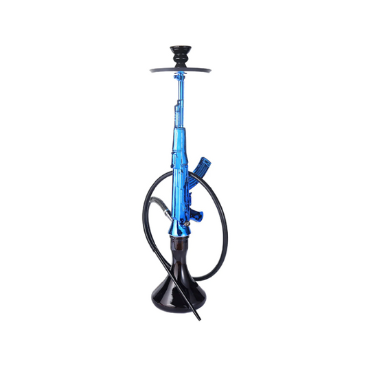 MOB HOOKAH 34" AK-47 - TIFFANY BLUE