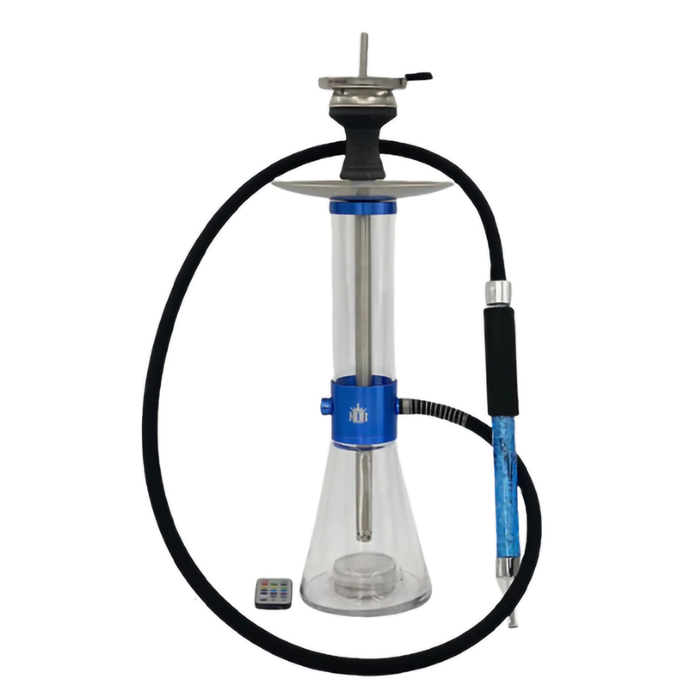 MOB HOOKAH SUB-ZERO 25" TRIPLE FREEZ- BLUE