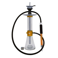 MOB HOOKAH SUB-ZERO 25" TRIPLE FREEZ- GOLD