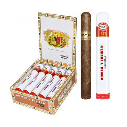 ROMEO Y JULIETA 1875 CLEMENCEUE EN TUBOS 50X6
