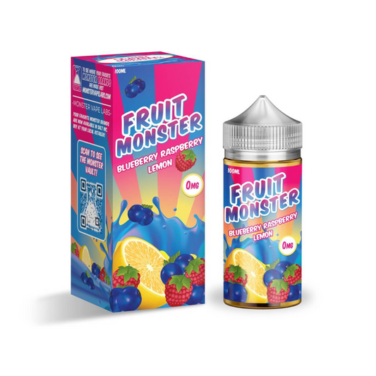FRUIT MONSTER 100ML JUICE 0MG  - BLUEBERRY RASPBERRY LEMON