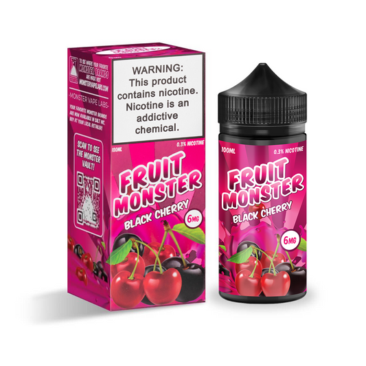 FRUIT MONSTER 100ML JUICE 6MG  - BLACK CHERRY