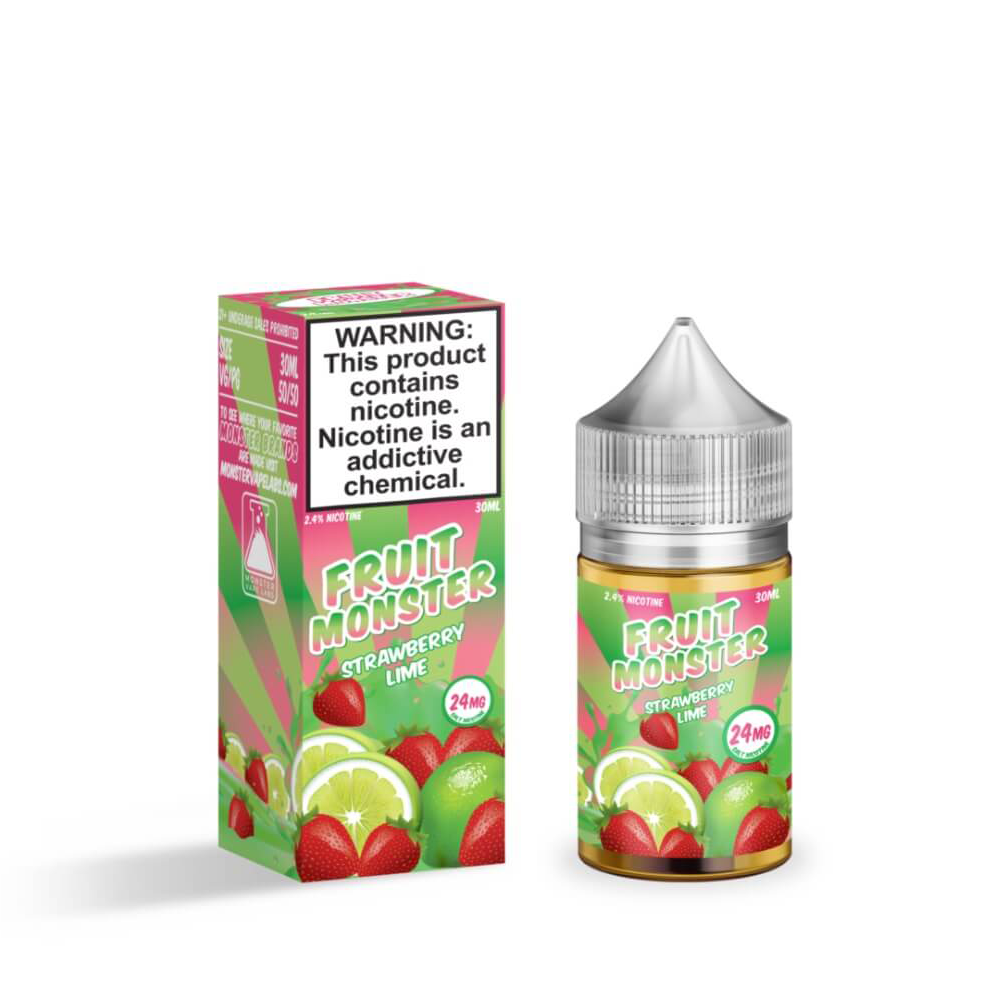FRUIT MONSTER 30ML JUICE 24MG  - STRAW LIME